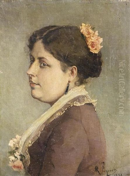 Portrait De Madame Hanotaux - view 1