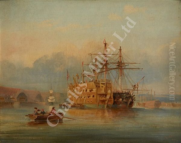 A Pair Of Royal Navy Scenes - view 1