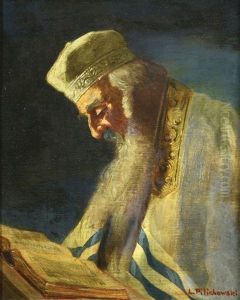 Rabbi by Leopold Pilichowski