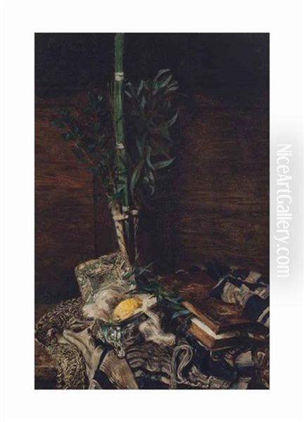 The Sukkot Image Of The Lulav - view 1