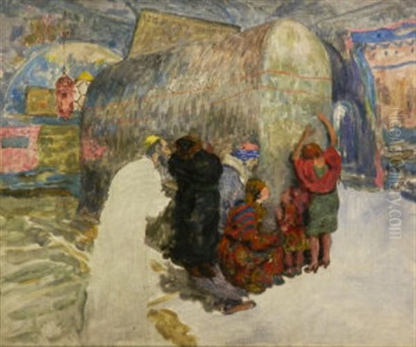 Rachel's Tomb, Portraits (4 Works) And Landscape Studies (2 Works) (7 Works) - view 1