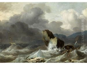 Sturm An Der Kuste by Jean-Baptiste Pillement
