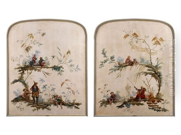 Chinoiserieszenen (pair) - view 1