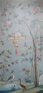 Chinoiserie Landscapes With Exotic Birds, Flowers And Lanterns (4 Works)