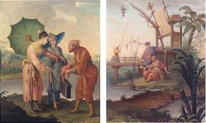 Chinoiserie Scenes (pair)