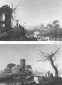 Paysage Anime De Personnages