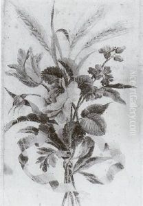 Roses Et Tulipes Aux Epis De Ble