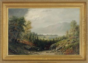 A Traveller On The Hudson Highlands Near Cold Spring