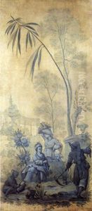 Chinoiserie Dans Un Parc