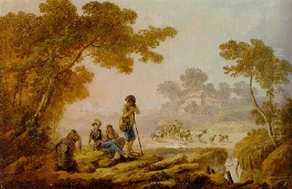 Les Moissonneurs: A Landscape With Harvesters - view 1