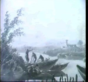 Scene De Peche Au Portugal
