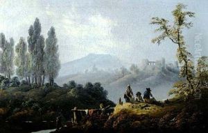 A Landscape by Jean-Baptiste Pillement