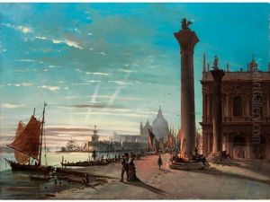 Ansicht Von Venedig by Ernest Pillon