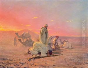 Das Gebet In Der Wuste by Otto Pilny