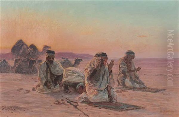 Praying In The Desert - view 1