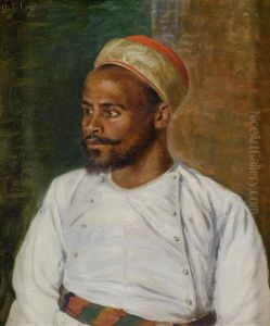 Portrait Eines Orientalen by Otto Pilny