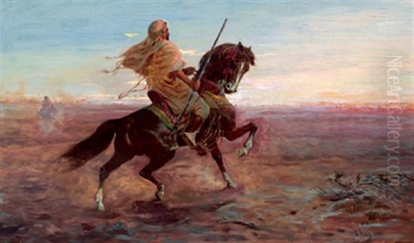 Ein Arabischer Reiter - view 1