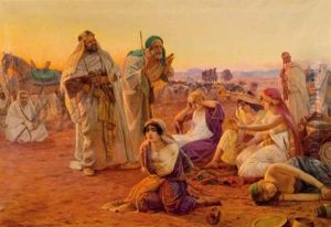 Orientalische Szene by Otto Pilny
