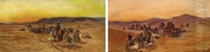 At The Oasis by Otto Pilny