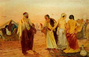 Szene Aus Dem Orient by Otto Pilny