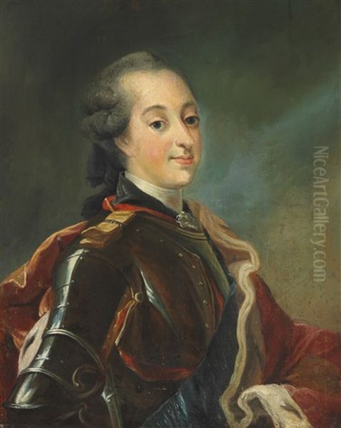 Portraits Of Frederik V, The Queens Louise And Juliane Marie - view 1