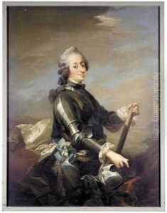 Portrait Of King Frederick V Of Denmark (+ Portrait Of Queen Juliana Maria; Pair)