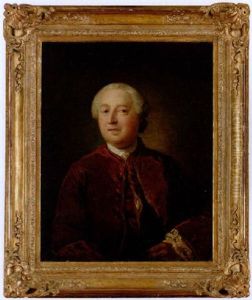 Man I Brun Sammetsrock, Mojligen Johan Tobias Segel