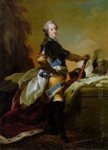 Konig Ferderik V. Von Danemark Im Prachtornat