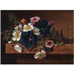 Flowers On A Ledge