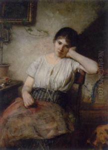Nach Dem Tagewerk by Ferdinand Piloty the Younger