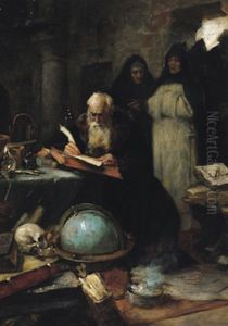 Der Gelehrte by Carl Theodor Von Piloty