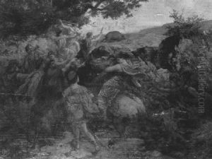 Die Eberjagd