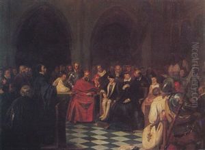 Kopie Nach Delaroche by Carl Theodor Von Piloty