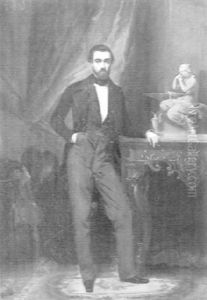 Portrait D'homme Accoude