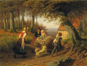 Heimkehr Vomreisigsammeln by Christian Eduard Boettcher