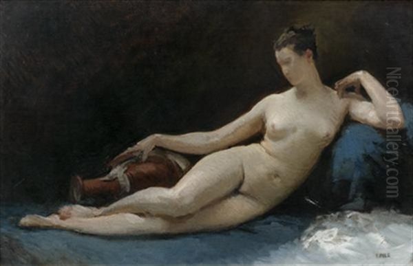 La Figure De La Seine Pour L'opera Garnier A Paris (study) - view 1