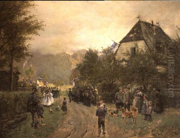 Fahnenweihe In Oberbayern - view 1