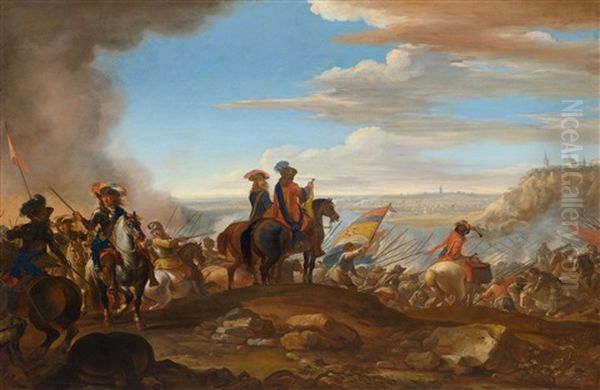 The Troops Of The Grand Duke Cosimo Iii In Combat - view 1