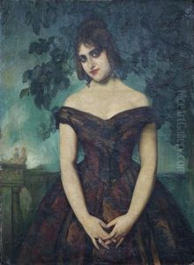 Portrait Of The Actress Luisa Puchol