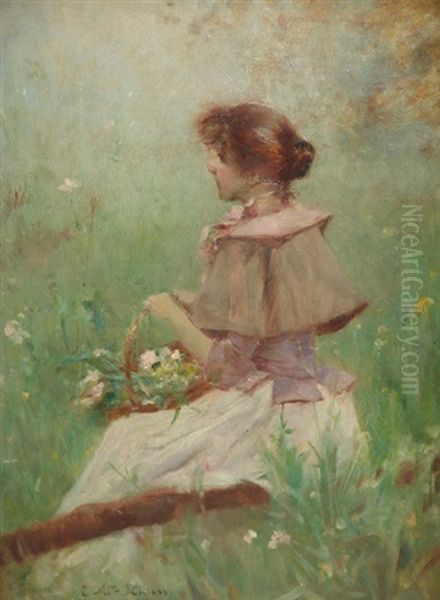 Jeune Fille Dans Le Jardin - view 1