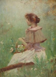 Jeune Fille Dans Le Jardin Jeune Fille Dans Le Jardin