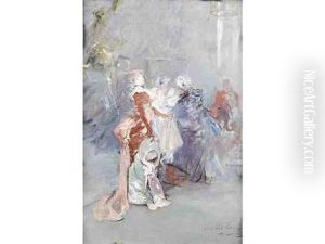 Scene De Bal by Emile Auguste Pinchart