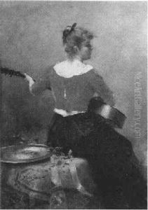 The Ballad by Emile Auguste Pinchart