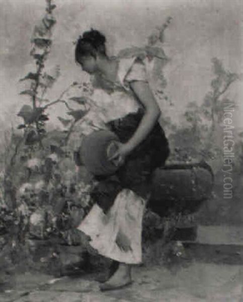 Fanciulla In Giardino - view 1