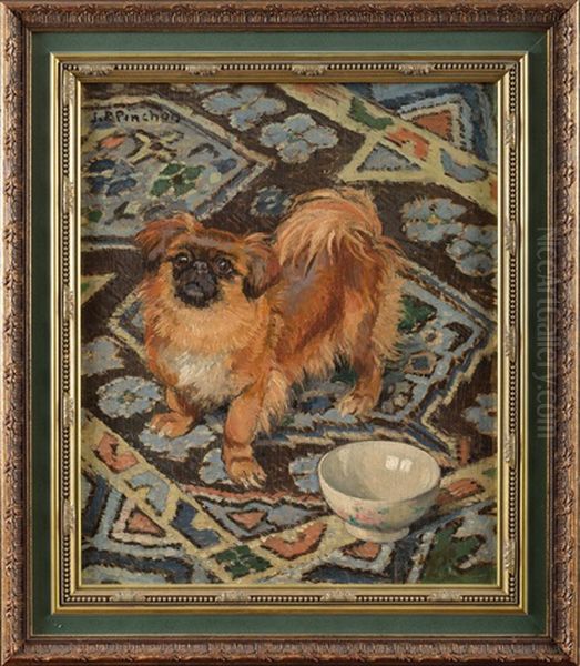 Chien Au Bol De Porcelaine - view 1