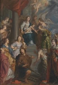 The Mystic Marriage Of Saint Catherine by Theodor Boeyermans