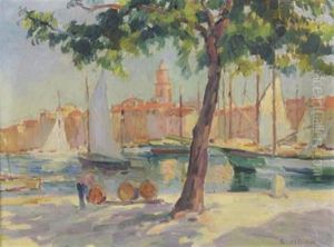Port De Saint-tropez, Vue De L'annonciade Port De Saint-tropez, Vue De L'annonciade