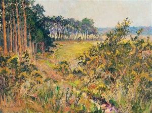 Landscape by Robert Antoine Pinchon