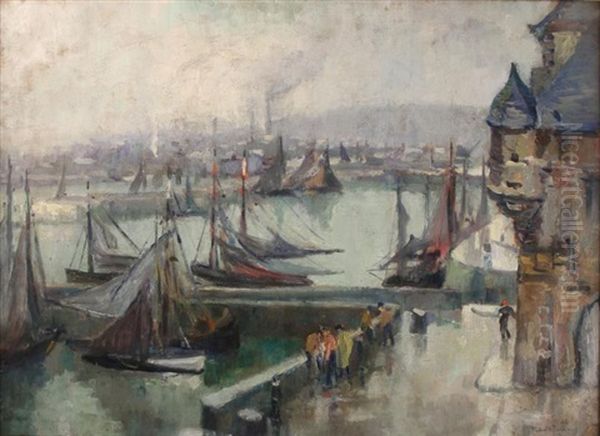 Le Port D'honfleur, La Porte De Caen - view 1