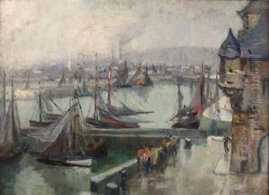Le Port D'honfleur, La Porte De Caen
